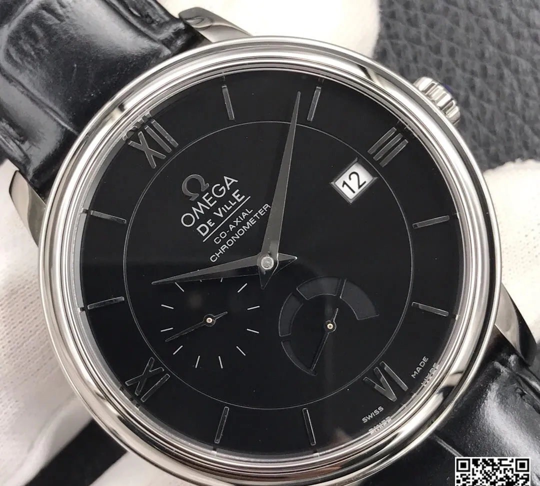 Omega De Ville 424.13.40.21.01.001 ZF Factory 1:1 Best Edition Replica Watch Stainless Steel Bezel